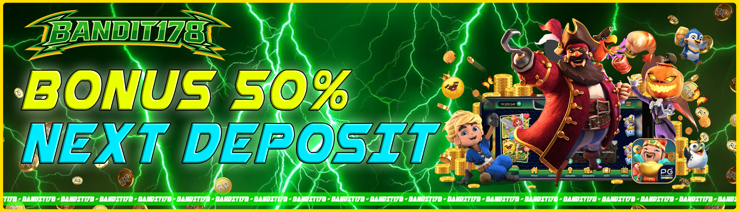Bonus Harian 50%